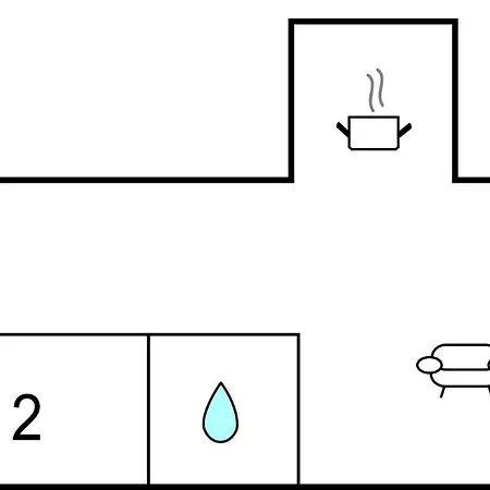 2 Bedroom Awesome In Appartement *